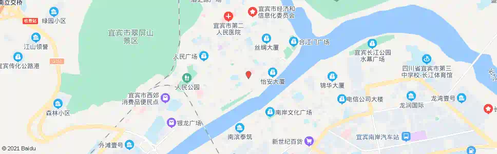 宜宾南门桥_公交站地图_宜宾公交_妙搜公交查询2025