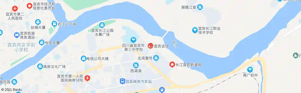 宜宾会管路_公交站地图_宜宾公交_妙搜公交查询2025