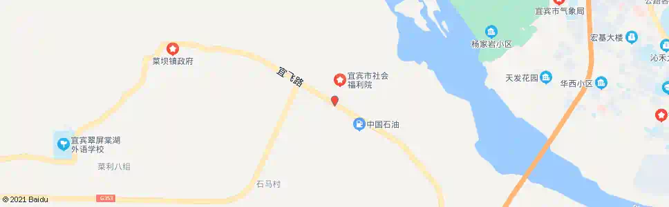 宜宾福利院_公交站地图_宜宾公交_妙搜公交查询2025