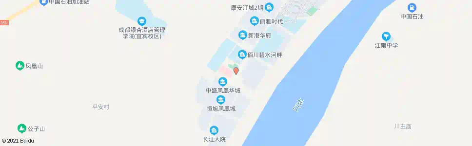 宜宾新中医院_公交站地图_宜宾公交_妙搜公交查询2025