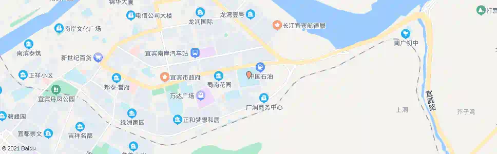 宜宾宜六中_公交站地图_宜宾公交_妙搜公交查询2025