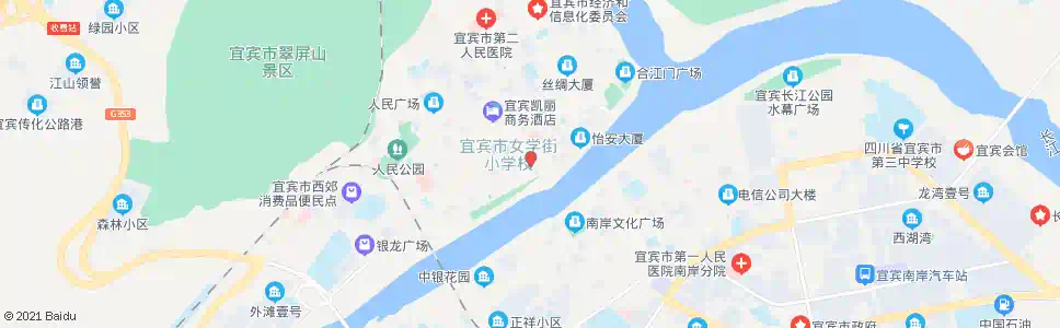 宜宾南门桥头_公交站地图_宜宾公交_妙搜公交查询2025