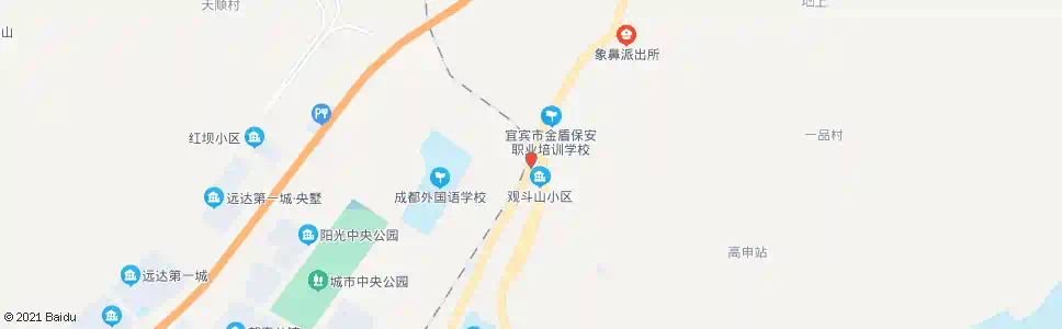 宜宾大麦坝_公交站地图_宜宾公交_妙搜公交查询2025