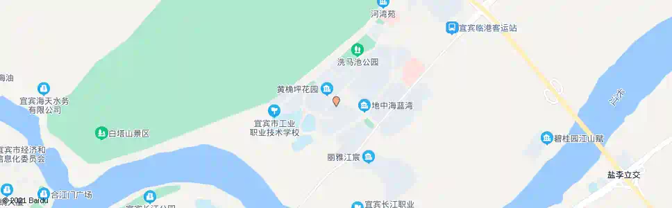 宜宾金凤凰B区_公交站地图_宜宾公交_妙搜公交查询2025