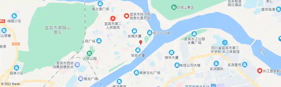 宜宾涌泉街_公交站地图_宜宾公交_妙搜公交查询2025