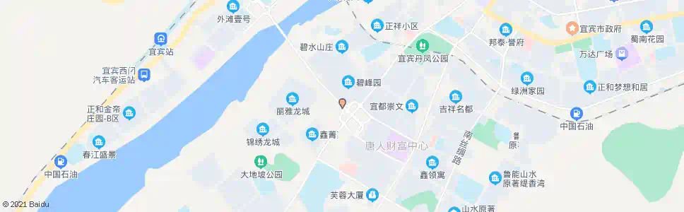 宜宾中坝大桥_公交站地图_宜宾公交_妙搜公交查询2025