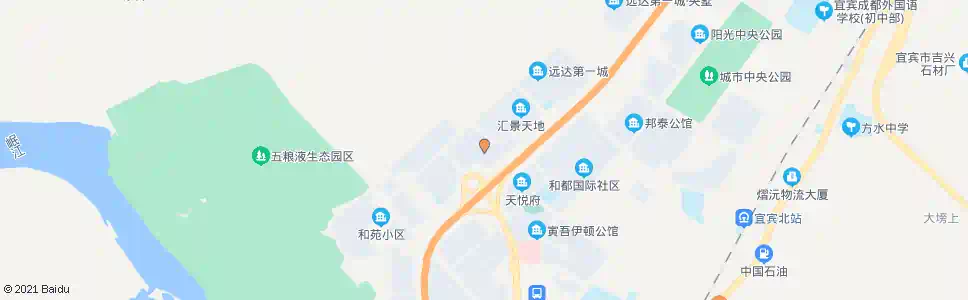 宜宾江北农产品批发市场_公交站地图_宜宾公交_妙搜公交查询2025