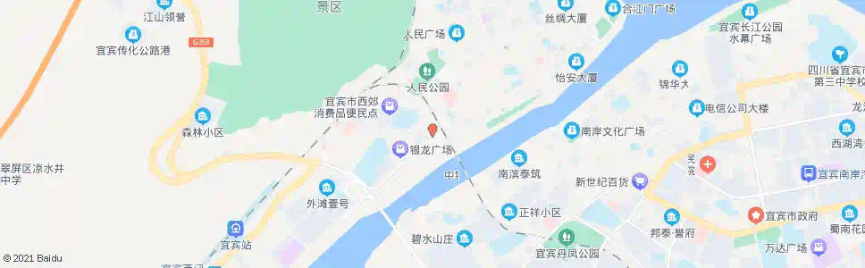 宜宾建设路_公交站地图_宜宾公交_妙搜公交查询2025