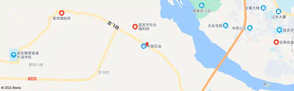 宜宾桔园_公交站地图_宜宾公交_妙搜公交查询2025