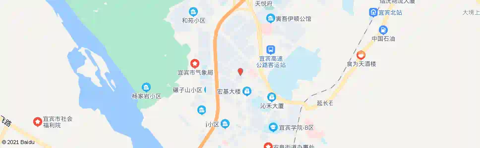 宜宾致富路_公交站地图_宜宾公交_妙搜公交查询2025