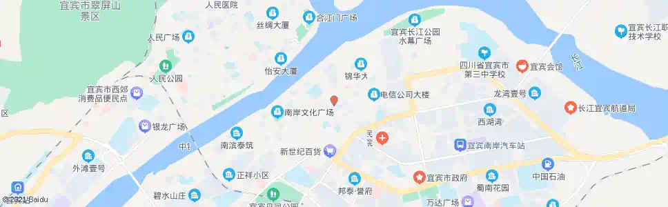 宜宾六中_公交站地图_宜宾公交_妙搜公交查询2025