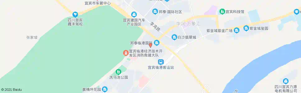 宜宾邦泰国际_公交站地图_宜宾公交_妙搜公交查询2025