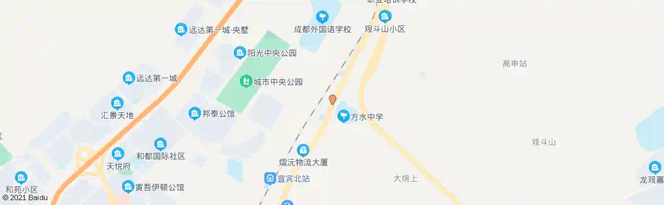 宜宾荣发_公交站地图_宜宾公交_妙搜公交查询2025
