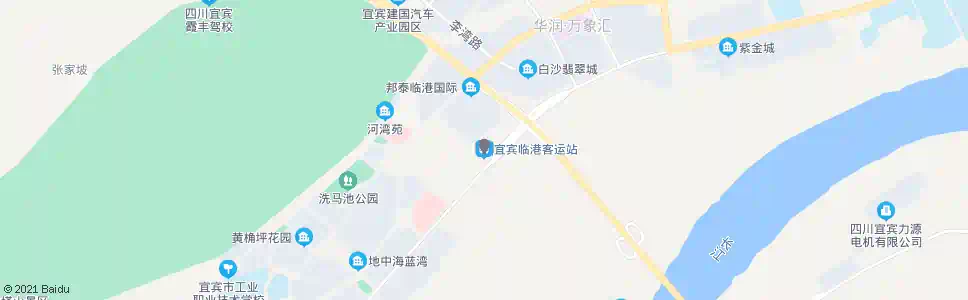 宜宾临港客运站_公交站地图_宜宾公交_妙搜公交查询2025