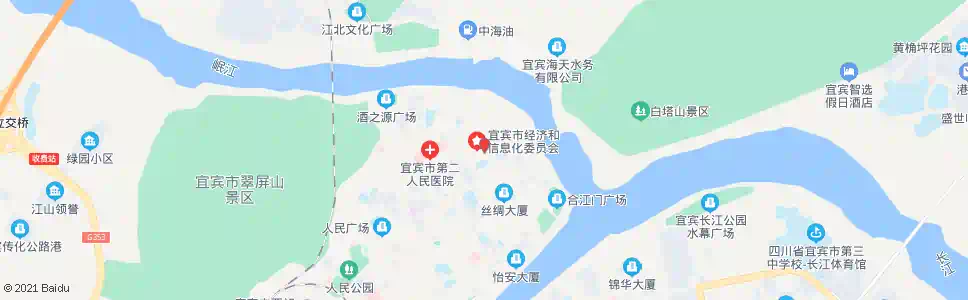 宜宾咸熙街_公交站地图_宜宾公交_妙搜公交查询2025