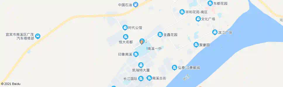 宜宾南一中高中部_公交站地图_宜宾公交_妙搜公交查询2025