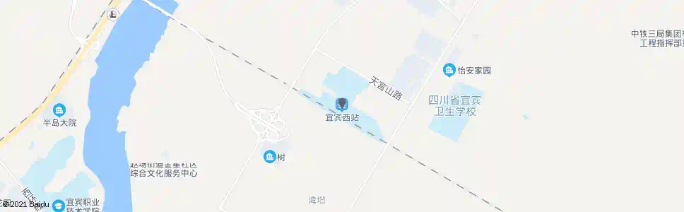 宜宾纸厂西_公交站地图_宜宾公交_妙搜公交查询2025