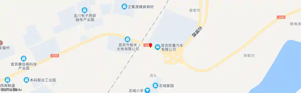 宜宾娃娃凼_公交站地图_宜宾公交_妙搜公交查询2025