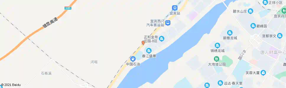 宜宾观音湾_公交站地图_宜宾公交_妙搜公交查询2025