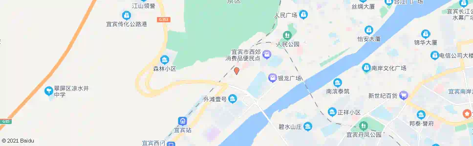 宜宾两路桥_公交站地图_宜宾公交_妙搜公交查询2025