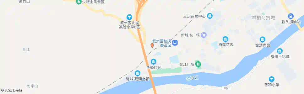 宜宾江坳口_公交站地图_宜宾公交_妙搜公交查询2025