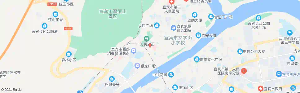 宜宾文星街_公交站地图_宜宾公交_妙搜公交查询2025