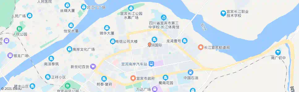 宜宾叙府路东段_公交站地图_宜宾公交_妙搜公交查询2025