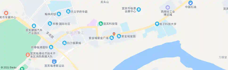 宜宾龙顺小区_公交站地图_宜宾公交_妙搜公交查询2025