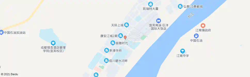 宜宾文体中心_公交站地图_宜宾公交_妙搜公交查询2025