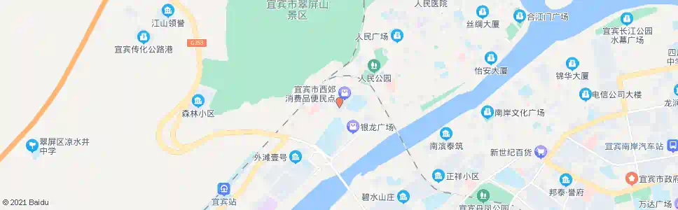 宜宾叙府茶业_公交站地图_宜宾公交_妙搜公交查询2025