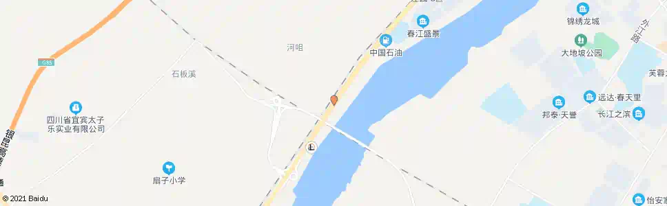 宜宾高庄桥_公交站地图_宜宾公交_妙搜公交查询2025