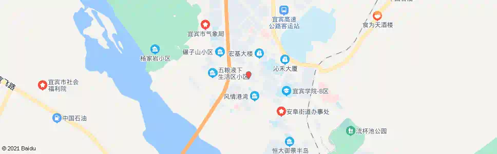 宜宾开发区_公交站地图_宜宾公交_妙搜公交查询2025