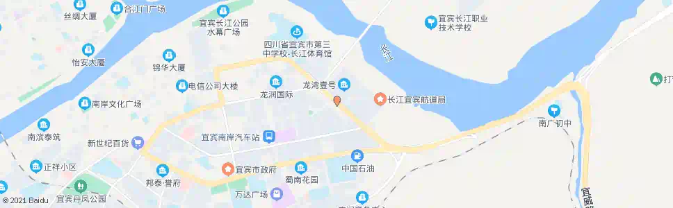宜宾交通银行_公交站地图_宜宾公交_妙搜公交查询2025