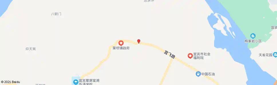 宜宾广东馆_公交站地图_宜宾公交_妙搜公交查询2025
