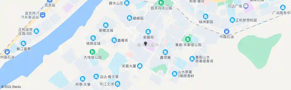 宜宾七栋楼_公交站地图_宜宾公交_妙搜公交查询2025