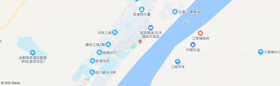 宜宾古街南站_公交站地图_宜宾公交_妙搜公交查询2025
