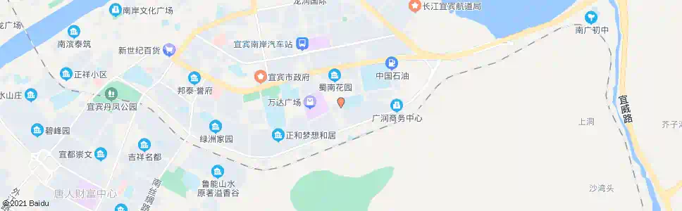 宜宾疾控中心_公交站地图_宜宾公交_妙搜公交查询2025