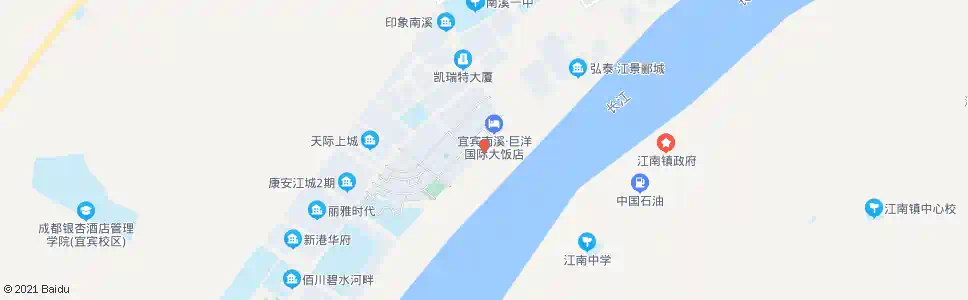 宜宾巨洋大酒店_公交站地图_宜宾公交_妙搜公交查询2025