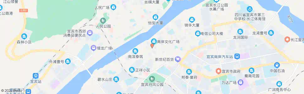 宜宾文化广场_公交站地图_宜宾公交_妙搜公交查询2025