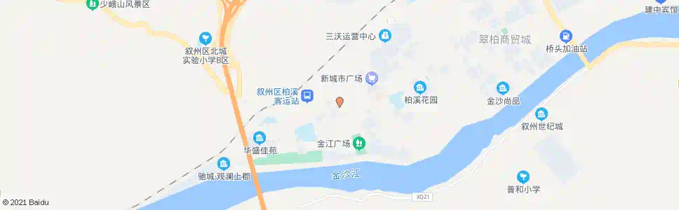 宜宾三角路_公交站地图_宜宾公交_妙搜公交查询2025