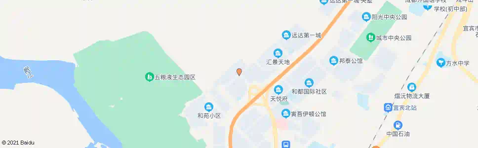 宜宾江北鼎业兴城_公交站地图_宜宾公交_妙搜公交查询2025