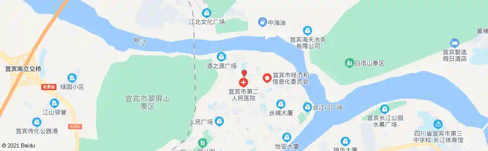 宜宾刘臣街_公交站地图_宜宾公交_妙搜公交查询2025