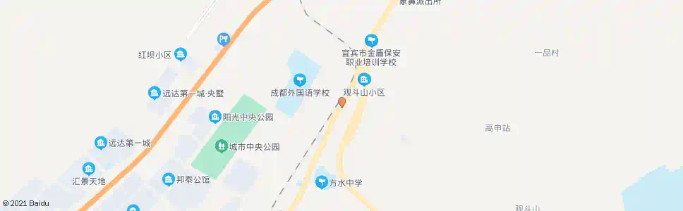 宜宾清泉水厂_公交站地图_宜宾公交_妙搜公交查询2025