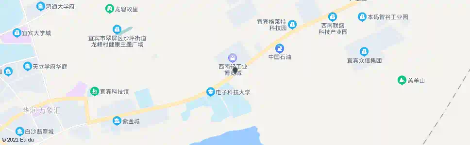 宜宾西南轻工博览城_公交站地图_宜宾公交_妙搜公交查询2025