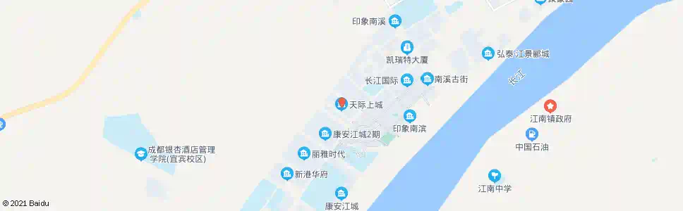 宜宾天际上城_公交站地图_宜宾公交_妙搜公交查询2025