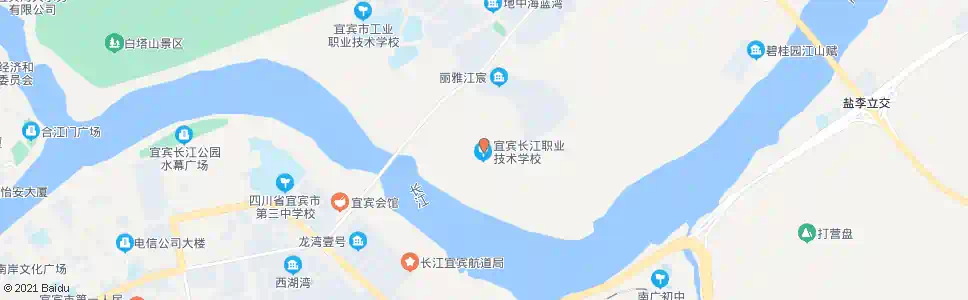 宜宾电厂西大门_公交站地图_宜宾公交_妙搜公交查询2025