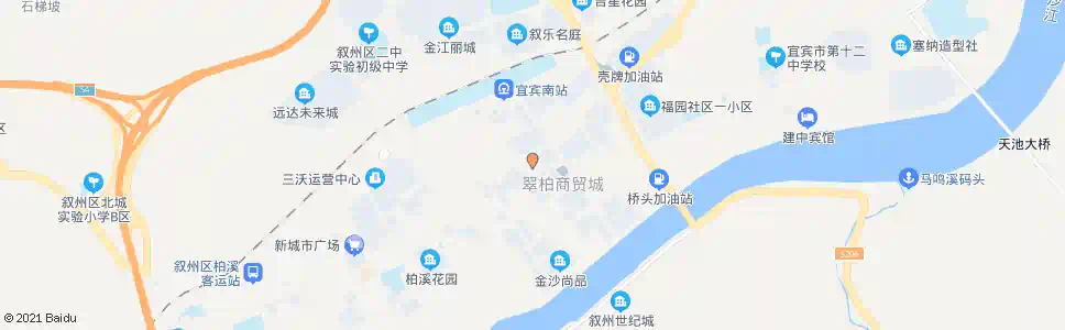 宜宾锦丝路_公交站地图_宜宾公交_妙搜公交查询2025