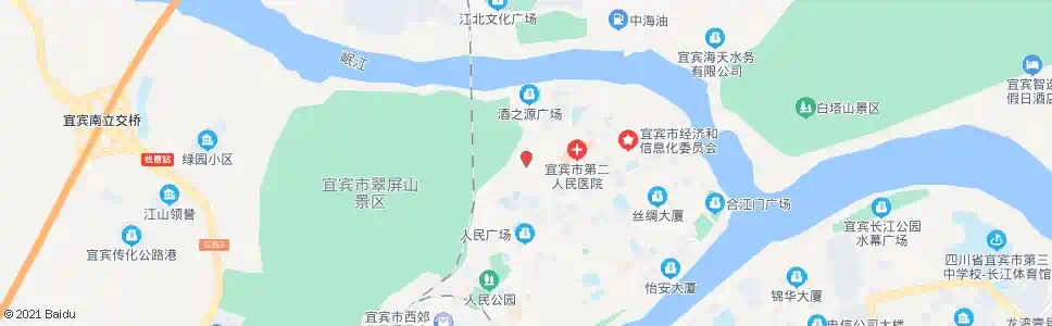 宜宾蒲草田_公交站地图_宜宾公交_妙搜公交查询2025