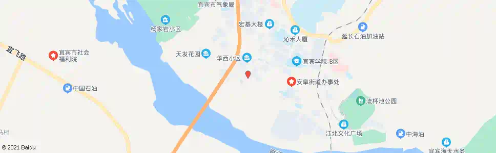 宜宾川南医院_公交站地图_宜宾公交_妙搜公交查询2025