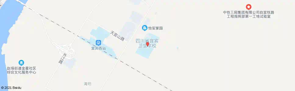 宜宾新卫校_公交站地图_宜宾公交_妙搜公交查询2025